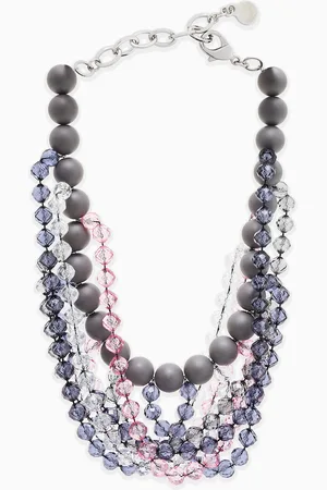 Emporio Armani Mehrsträngige Choker-Halskette mit Kugeln