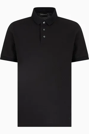 Emporio Armani Poloshirt aus Jacquard-Jersey