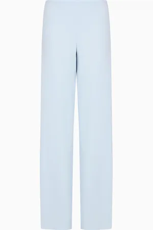 Emporio Armani Palazzohose aus Cady-Crêpe