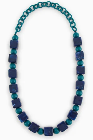 Emporio Armani Halsnahe Kette mit geometrischen Elementen