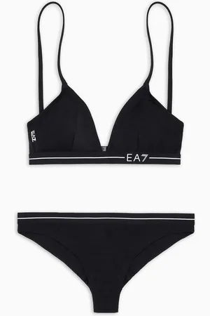 EA7 Bralette-Bikini mit Logotape