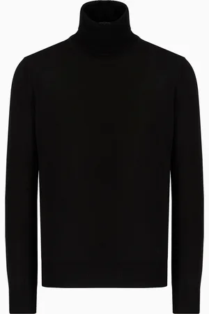 Emporio Armani Rollkragenpullover aus reiner Schurwolle