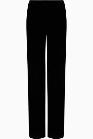 Emporio Armani Palazzohose aus Samt