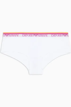 Emporio Armani ASV Culotte aus Bio-Baumwolle mit Iconic Logo-Band