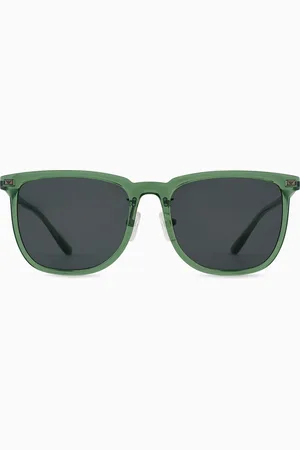 Emporio Armani Eckige Unisex-Sonnenbrille