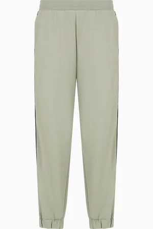 EA7 Logo Series Jogginghose aus Baumwollmischgewebe