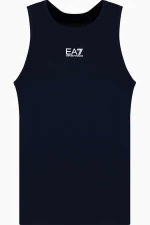 EA7 Core Identity Tanktop aus Baumwolljersey