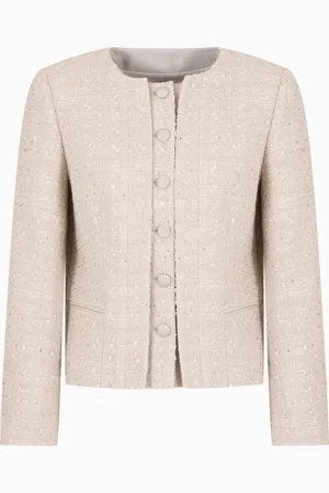 Emporio Armani Jacke aus Lurex-Tweed