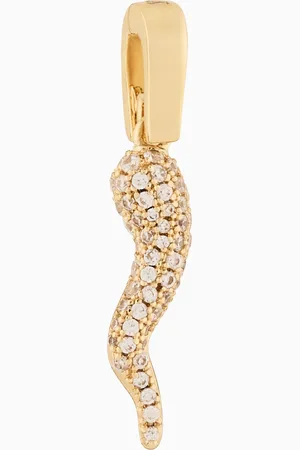 Emporio Armani Goldfarbener Messing-Anhänger