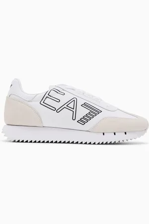 EA7 Black and White Vintage-Sneaker