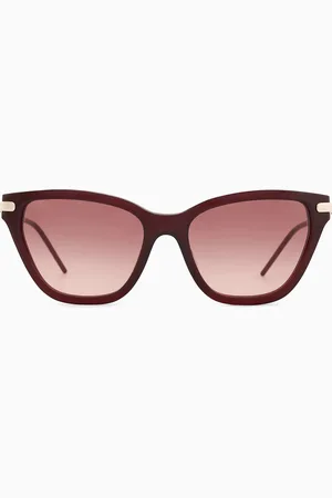 Emporio Armani Sonnenbrille für Damen in Asian Fit mit Cat-Eye-Fassung