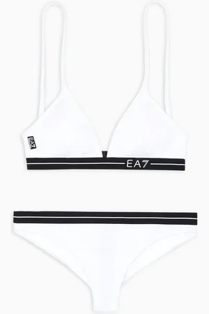 EA7 Bralette-Bikini mit Logotape