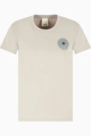 Emporio Armani Jersey-T-Shirt mit Maxi-Print der Peace ASV Sonderkollektion