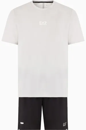 EA7 Dynamic Athlete Set mit T-Shirt und Shorts aus VENTUS7-Funktionsgewebe