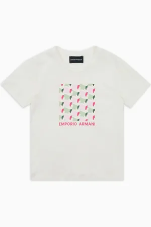 Emporio Armani ASV T-Shirt aus Jersey mit Logo-Print