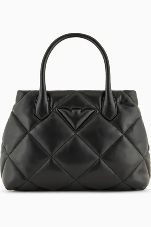 Emporio Armani Mittelgroße Handtasche in gesteppter Nappa-Optik