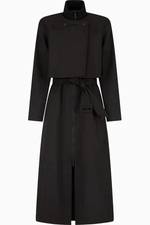 Emporio Armani 2-in-1-Trench aus wasserabweisender Funktionsbaumwolle