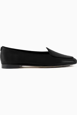 Giorgio Armani Mokassins aus Lackleder