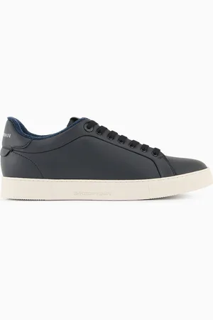 Emporio Armani Sneaker aus weichem Leder