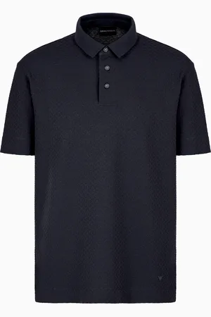 Emporio Armani Poloshirt aus Jacquard-Jersey