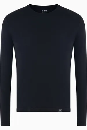 EA7 Dynamic Athlete Langarmshirt aus Funktionsgewebe