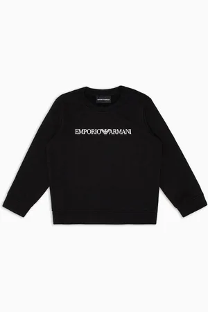 Emporio Armani Sweatshirt aus Jersey-Modal-Gemisch mit Logo