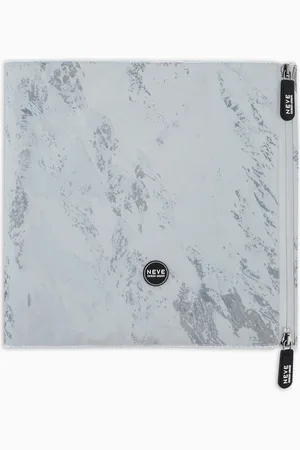 Giorgio Armani Neve Kragen aus bedrucktem Nylon und Kaschmir
