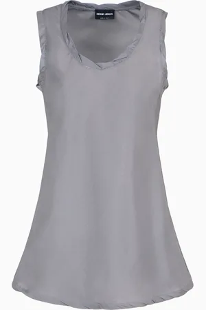 Giorgio Armani Langes Seidentop