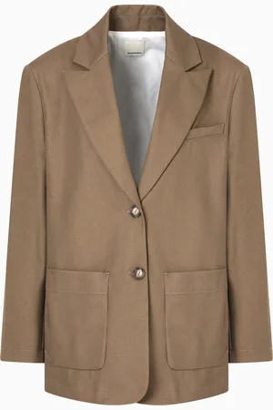 Emporio Armani Leichter Gabardine-Blazer aus der Peace ASV Sonderkollektion