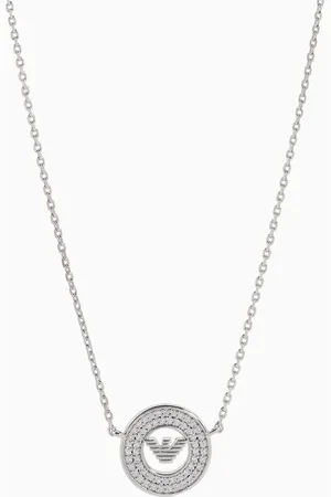 Emporio Armani Kette aus Sterlingsilber mit Anhänger