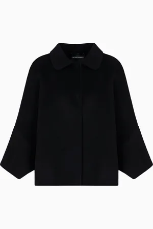 Emporio Armani Cape aus Schurwolle