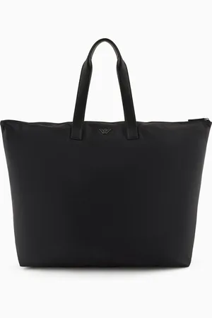 Emporio Armani Großer ASV Shopper aus recyceltem Nylon