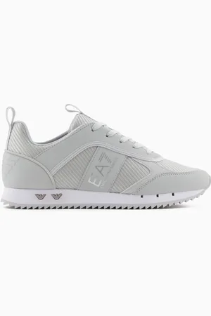 EA7 Black and White Laces-Sneaker