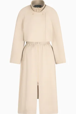 Emporio Armani 2-in-1-Trench aus wasserabweisender Funktionsbaumwolle
