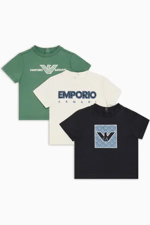 Emporio Armani ASV 3er-Pack T-Shirts aus Jersey mit grafischem Logo-Print