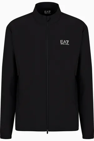 EA7 Dynamic Athlete Sweatshirt mit Rei??verschluss, gefertigt aus Natural-VENTUS7-Funktionsgewebe