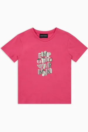 Emporio Armani ASV T-Shirt aus Jersey mit Logo-Print