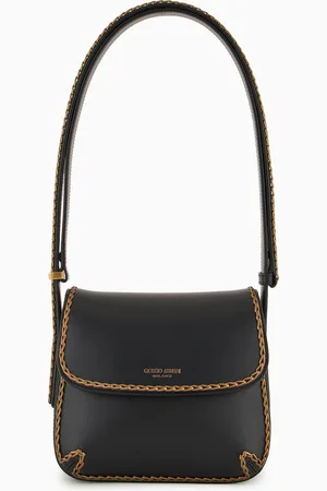 Giorgio Armani Tasche la Prima aus Leder mit Ziernahtdetails