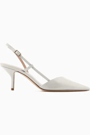 Giorgio Armani Slingbacks aus Leder