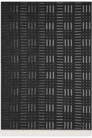 Emporio Armani Schal aus Wolle mit Muster aus Jacquard-Stoff