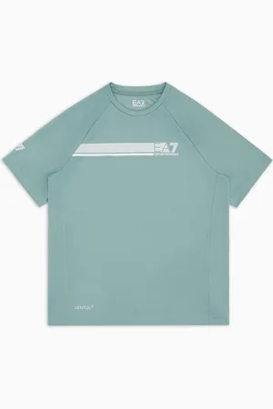 EA7 Tennis Pro Boy T-Shirt aus VENTUS7-Funktionsgewebe