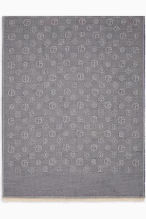 Giorgio Armani Stola aus Kaschmir in Jacquard-Stoff-Verarbeitung