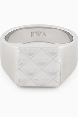 Emporio Armani Siegelring aus Edelstahl
