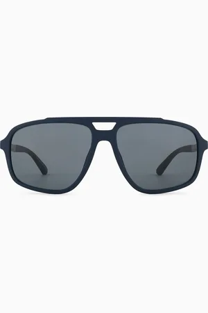 Emporio Armani Sonnenbrille mit Pilotenfassung für Herren