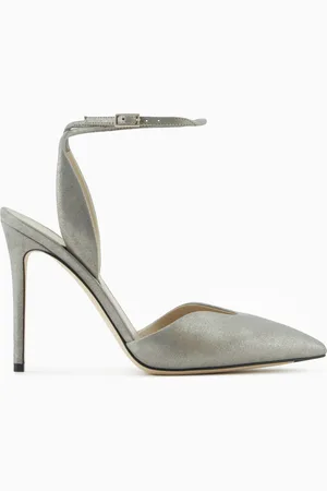 Giorgio Armani Pumps aus fließendem Veloursleder