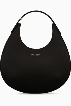 Giorgio Armani Kleine Hobo Bag la Prima aus Satin