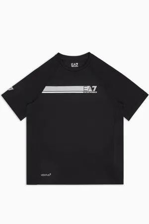 EA7 Tennis Pro Boy T-Shirt aus VENTUS7-Funktionsgewebe