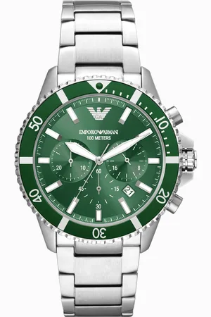 Emporio Armani Chronographenuhr aus Edelstahl