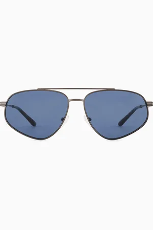 Emporio Armani Sonnenbrille mit Pilotenfassung für Herren
