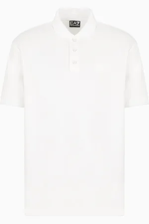 EA7 Lux Identity Poloshirt aus einer Modalmischung